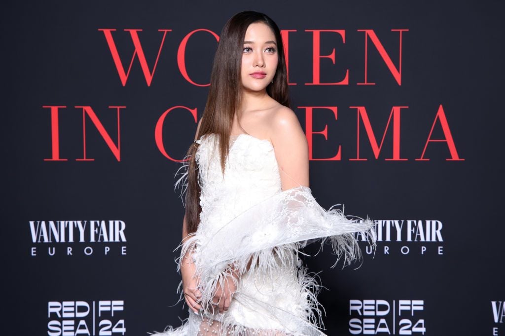 CANNES, FRANCE - MAY 18: Sarocha Chankimha aka Freen attends The Red Sea International Film Festival's "Women in Cinema" Gala in partnership with Vanity Fair Europe at Hotel Du Cap on May 18, 2024 in Cannes, France. (Photo by Daniele Venturelli/Getty Images for Red Sea International Film Festival)