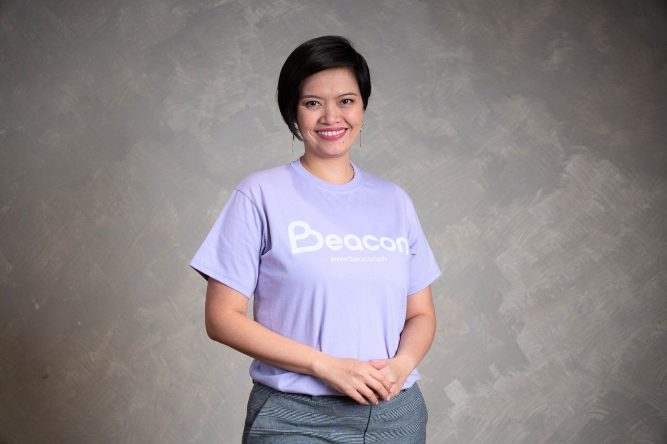 Kate Delos Reyes, the founder of the maternal mental health organisation Beacon