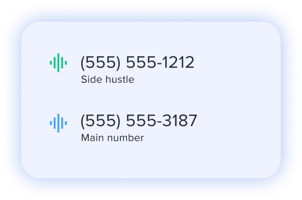 Second phone line