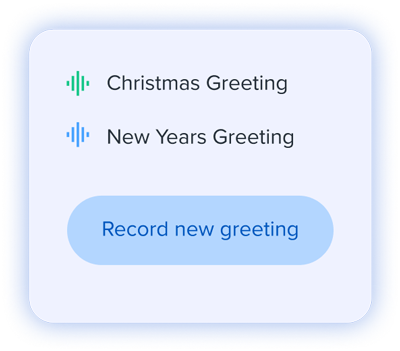 Holiday greetings